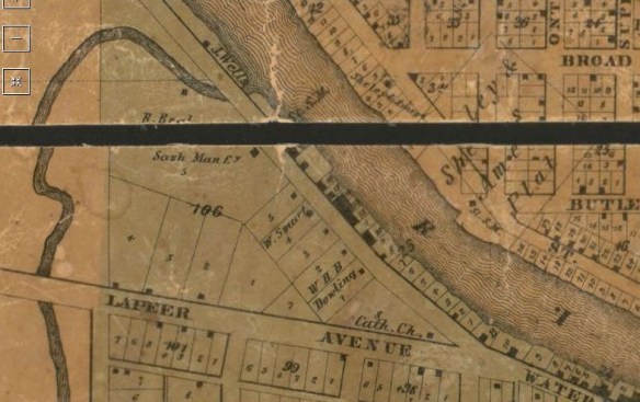 Indian Creek at Black Creek, PH, 1859