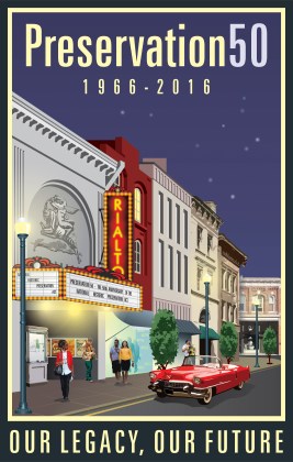 A Preservation50 Logo