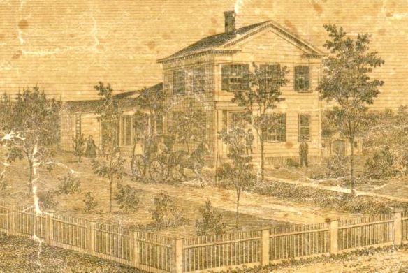 Lucius Beach residence, 1859