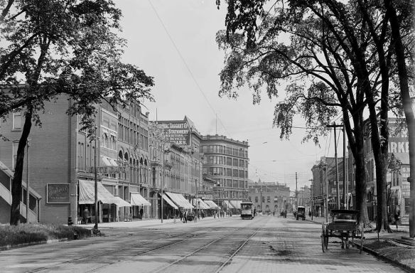 Electric Railway in early Port Huron