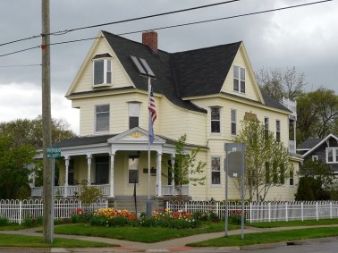 3803 Electric Avenue, known as the Conner House. It is one of the earliest South Park homes and was depicted in a Factory Land Company booklet (ca 1902). George Conner was an industrial inventor and promoter of important South Park companies. A street in South Park is also named after him. 
