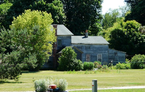 Pre-1859 house on Beach Road, Port Huron Township, north facade.