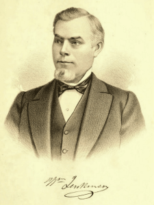 One of the very few illustrations in the History, a portrait of William Jenkinson (page 576.5).